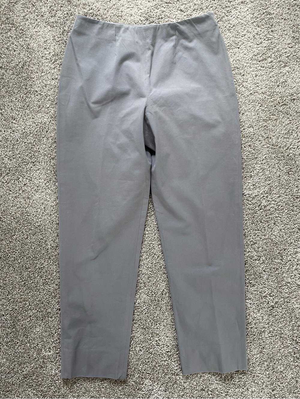 QL2 Quelledue Women’s Classic Straight Dress Pants — Gray size 44
